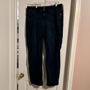 Dark wash jeans